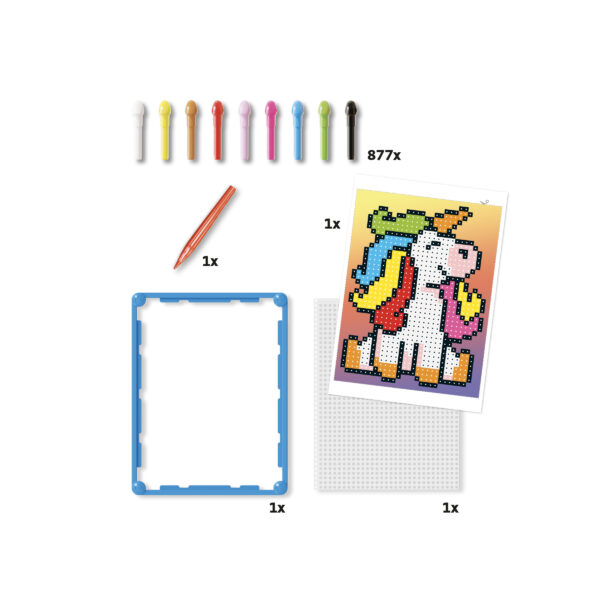 Pixel Art Basic Unicorn - Imagen de 4